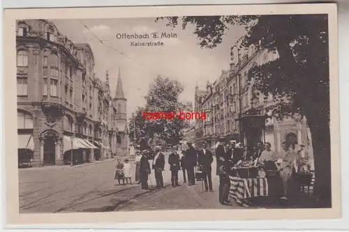 71137 Ak Offenbach a. Main Kaiserstraße 1918