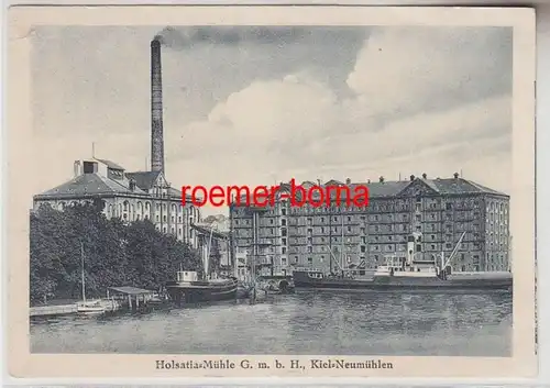 71142 Ak Kiel Neumühlen Holsatia Mühle GmbH vers 1940