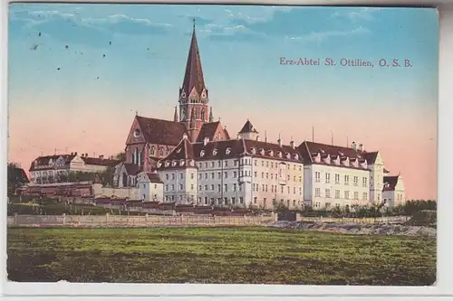 71188 Feldpost Ak Abbaye de Saint-Ottilie, O. S. B. 1915