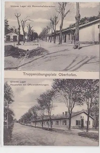 71407 Mehrbild Ak Truppenübungsplatz Oberhofen im Elsass um 1915