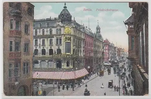 71423 Ak Berlin, Vue Friedrichstrasse 1914