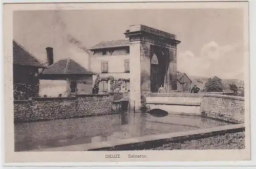 71520 Ak Dieuze, Porte de Saline, 1914