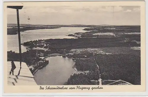 71594 Poste de terrain Ak Vu du lac de Charmützel de l'avion 1941