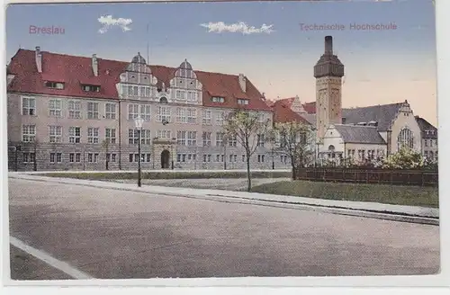 71705 Ak Breslau Technische Hochschule Feldpost Rekrutendepot Inftr. Rgt. 1915