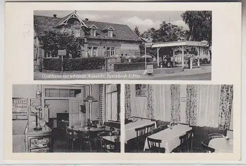 71721 Mehrbild Ak Engelsbach b.Ffm Gasthaus 'Zur schönen Aussicht 1960