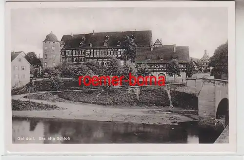 71902 Ak Gaildorf l'ancien château 1940