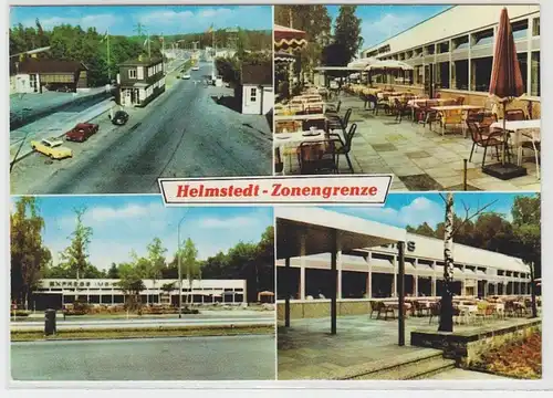 71933 Mehrbild Ak Helmstedt Zonengrenze Grenzübergang um 1970