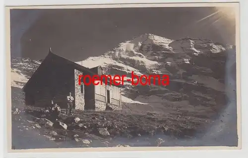 71977 Foto Ak Geraerhütte Deutscher u. Österreichischer Alpenverein um 1910