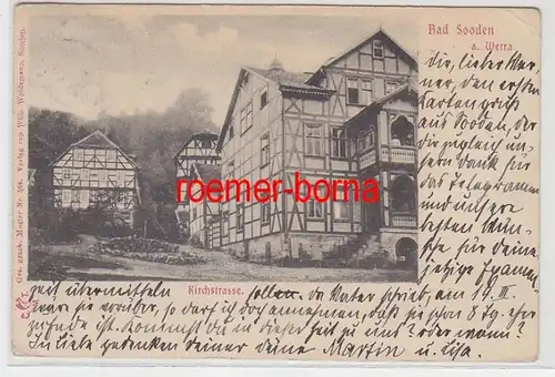 72067 Ak Bad Soden a. Werra Kirchstrasse 1906