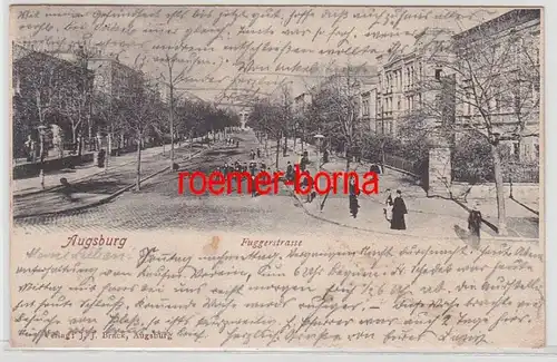 72069 Ak Augsburg Fuggerstrasse 1901