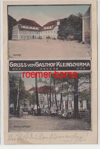 72163 Mehrbild Ak Gruss vom Gasthof Kleinschirma Gasthof 1911