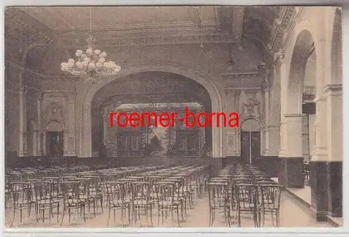 72173 Ak Lubeck Konzerthaus 'Flora' Max Siems Salle 1917