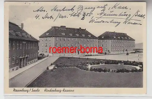 72207 Ak Naumburg / Saale Hindenburg-Kaserne 1939