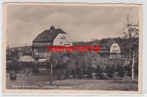 72261 Ak Bezirkskrankenhaus Lichtenstein Callnberg 1938