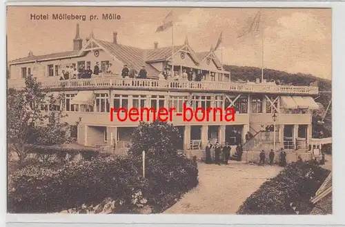 72297 Ak Hotel Mölleberg pr. Mölle Suède vers 1930