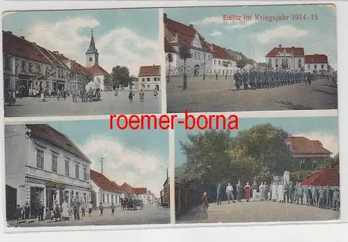 72362 Mehrbild Ak Eidlitz im Kriegsjahr 1914-15