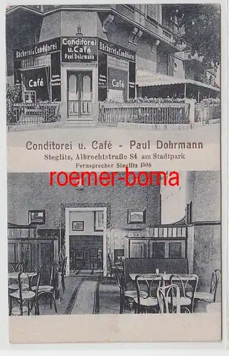 72382 Mehrbild Ak Steglitz Conditorei und Café Paul Dohrmann um 1910