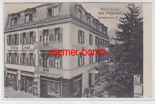 72395 Ak Bad Reichenhall Villa Engel Ludwigstrasse 27, 1910