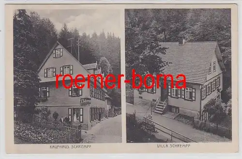 72475 Mehrbild Ak Bad Griesbach Schwarzwald Kaufhaus und Villa Schrempp um 1940