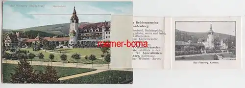 72558 Leporello Ak Bad Flinsberg Isergebirge Das Kurhaus um 1910
