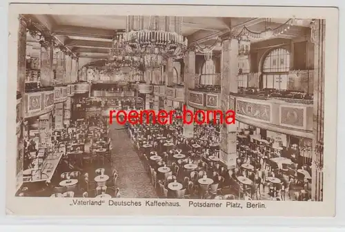 72597 Ak Berlin 'Paterland' Deutsches Kaffeehaus Potsdamer Platz 1927