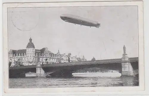 72609 Ak L.Z. 127 ' Graf Zeppelin' sur Constance 1929