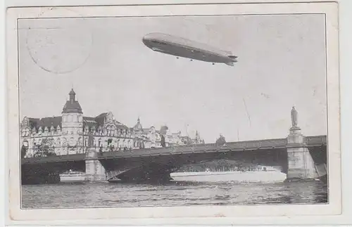 72609 Ak L.Z. 127 'Graf Zeppelin' über Konstanz 1929