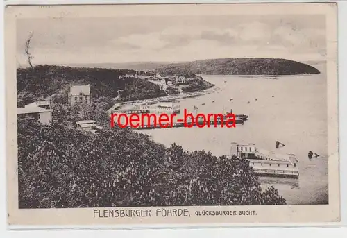 72659 Ak Flensburger Föhrde Glücksburge Baie 1912