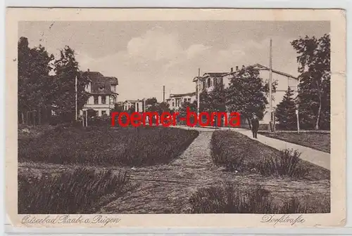 72661 Ak Balte Baabe sur Rügen Dorfstrasse 1927