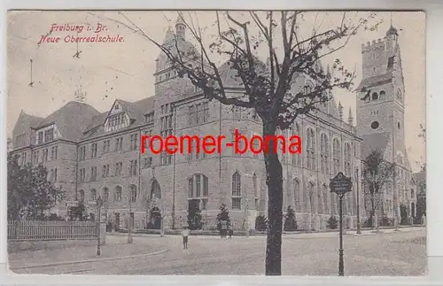 72817 Ak Fribourg au Breisgau nouvelle école supérieure 1910