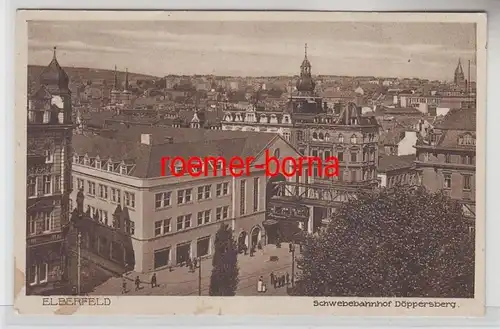 72931 Ak Elberfeld Schneiderbahnhof Döppersberg 1930