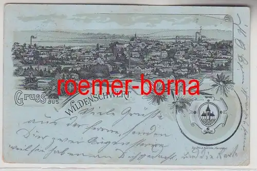 73061 Ak Lithografie Gruss aus Wildenschwert Ústí nad Orlicí 1901