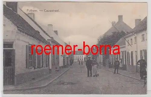 73087 Ak Pitthem en Belgique Cauwstraat vers 1915