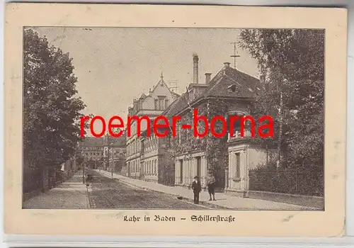 73169 Feldpost Ak Lahr in Baden Schillerstrasse 1915
