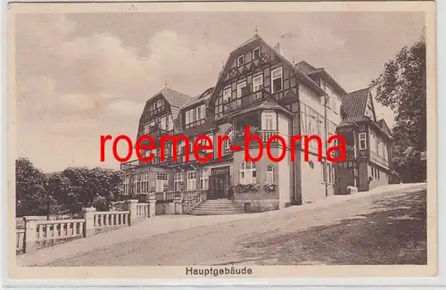 73258 Ak Erholungsheim 'Küsters Camp' Wernigerode Harz Hauptgebäude um 1920