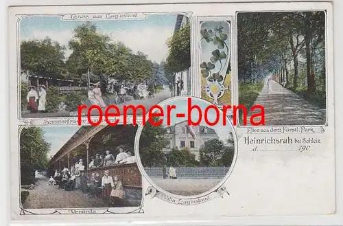 73454 Mehrbild Ak Gruß aus Luginsland Heinrichsruh bei Schleiz um 1910