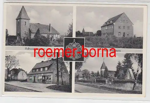 73479 Mehrbild Ak Gruß aus Schwanewede bei Bremen 1960