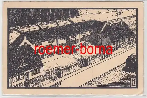 73793 Ak Einfamilienhäuser für Arbeiter in Pappenheim um 1920
