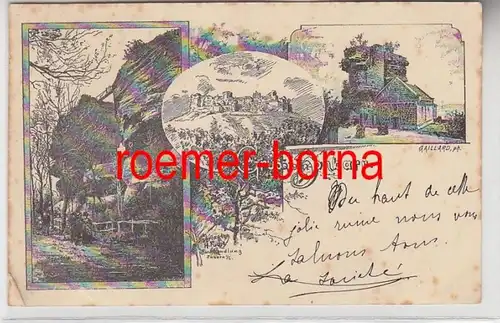 73880 Multi-image Ak Gruss du Hohbarrum 1900