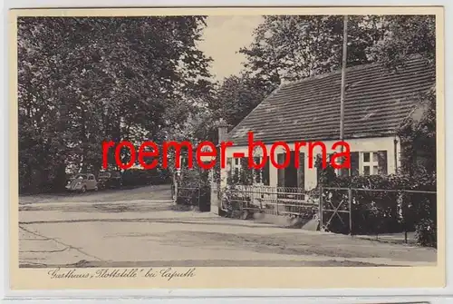 74143 Ak Gasthaus 'Flottestelle' à Caputh 1934