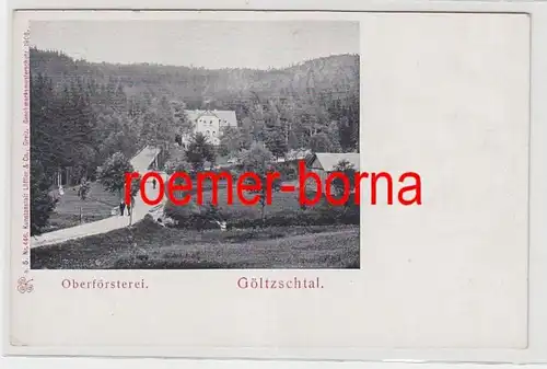 74772 Ak Göltzschtal Oberförsterei um 1910