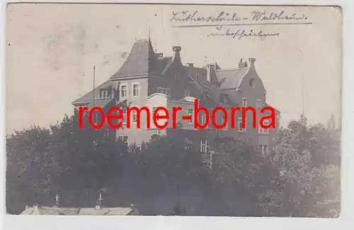 75013 Ak Zur Erinnerung an die Weihe der Lutherschule Waldheim 1918