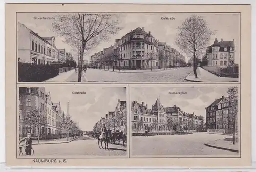 78189 Mehrbild Ak Naumburg Oststraße, Barbaraplatz usw. um 1930