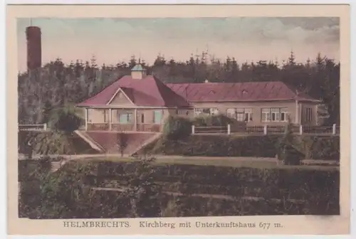 78836 Ak Helmbrechts Kirchberg avec maison d'habitation 1930