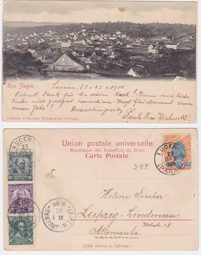 80437 AK Rio Negro Brasilien, Totalansicht 1908