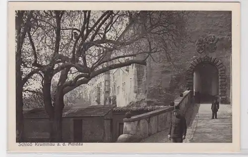 81522 AK Château de Krummau en Moldavie 1914