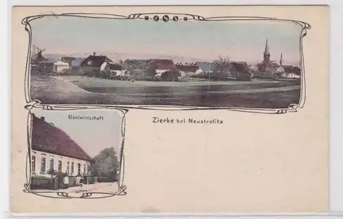 83550 Multi-image Ak Zierke chez Neustrelitz Gastwirtschaft etc. 1909