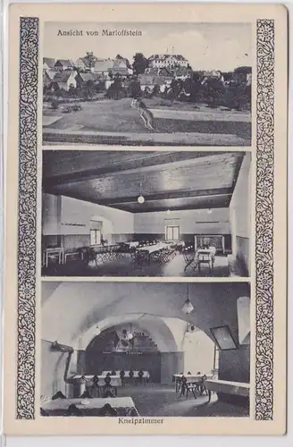 83919 AK Vue de Marloffstein, salle de bains - restaurant d'Aichinger 1933