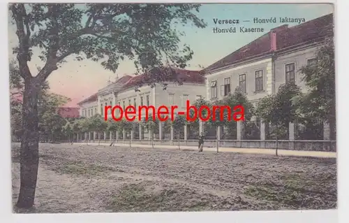 84402 Feldpost Ak Versecz Vršac Werschetz Honvéd Kaserne 1915