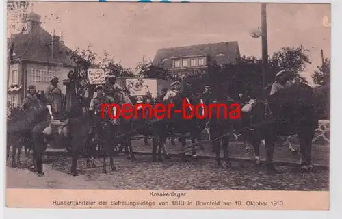 84549 Ak Hundertjahrfeier der Befreiungskriege von 1813 in Bramfeld 19.10.1913